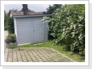 Eigener Stellplatz mit Blick zur Fahrradgarage Eigener Stellplatz mit Blick zur Fahrradgarage